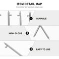 thumbnail image 4 of 4Pcs Watchband Pin Replaceable Watch Pin Stainless Watch Tube Quick Release Watch Pin, 4 of 8