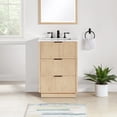 thumbnail image 4 of Meridian Furniture Willard 24" Natural Engineered Stone Bathroom Vanity, 4 of 13