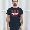 thumbnail image 4 of RED Friday Until They All Come Home T-shirt Remember Everyone Deployed US Military Day American Patriot Men's Tee, 4 of 7