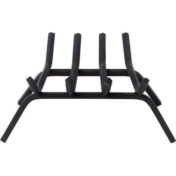 Dagan 8827-6 0.63 in. Square Steel 6 Bar Grate, Black