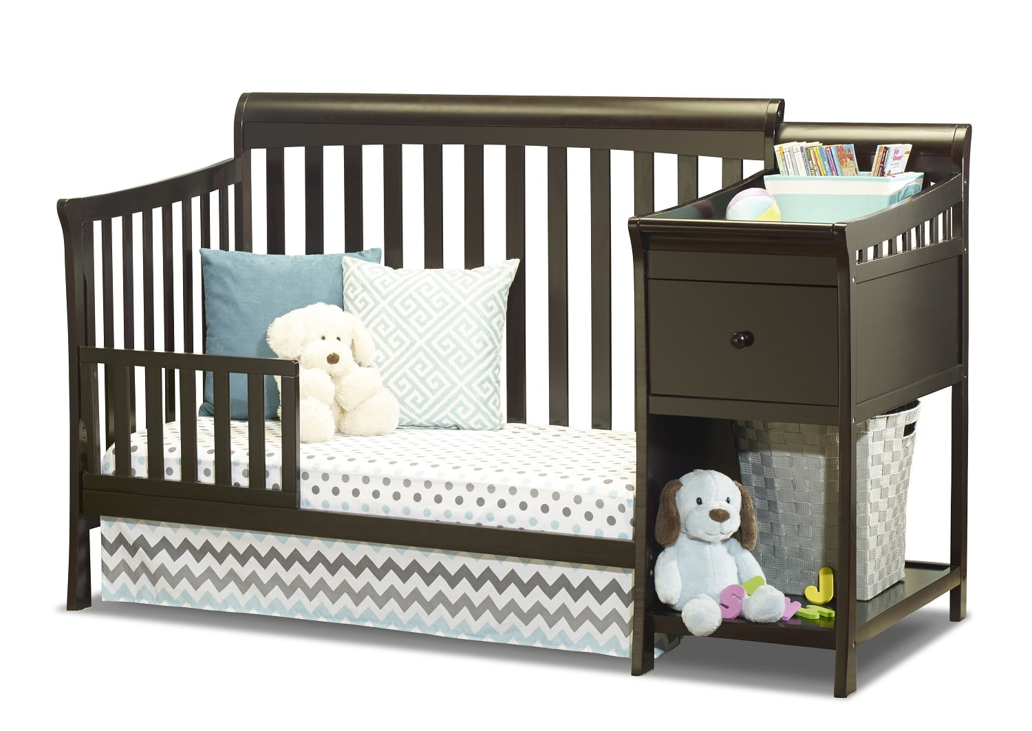 c&t by sorelle paris crib and changer