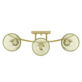 thumbnail image 6 of Prominence Home Fairendale 3-Light Soft Gold Bathroom Vanity Light with Clear Glass Shade, 6 of 6
