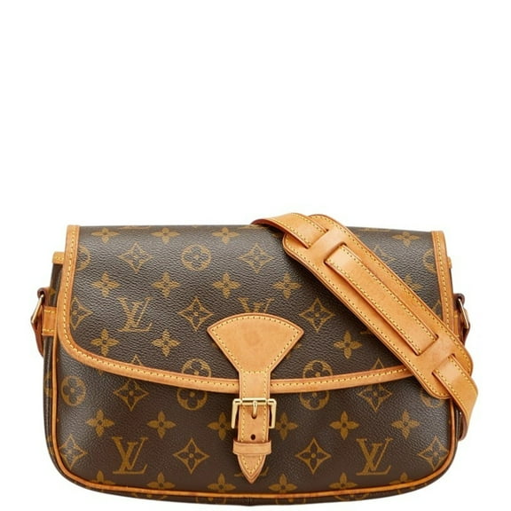 Pre-Owned Louis Vuitton Monogram Sologne Crossbody Shoulder Bag M42250 Brown Leather... (Good)