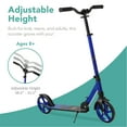 thumbnail image 6 of Best Choice Products Kids Height Adjustable Kick Scooter w/ Carrying Strap, Non-Slip Deck, Kickstand - Blue, 6 of 8