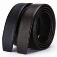 thumbnail image 6 of APTESOL Men's 3.5cm Wide Genuine Leather Girdles without Buckle, Minimalist Business Belt, 6 of 7