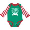 thumbnail image 3 of Inktastic Kickboxing Future Kickboxer Like Daddy Boys or Girls Long Sleeve Baby Bodysuit, 3 of 5