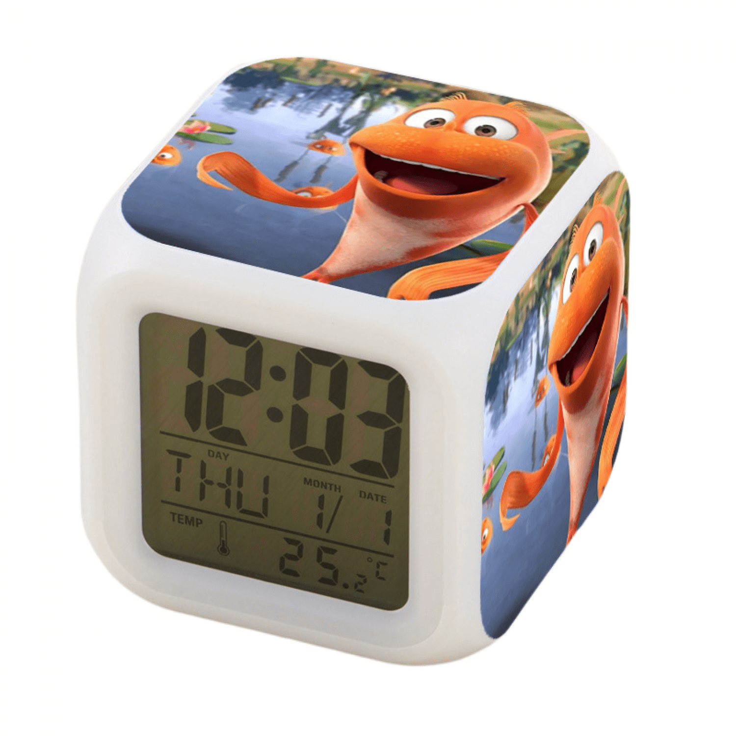 TIMPCV Digital Alarm Clock , LED Digital Bedroom Alarm Clock Easy