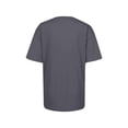 thumbnail image 2 of Innerwin Tee Butterfly Letter Printed Ladies T Shirt Holiday Short Sleeve Basic Tops Grey 3XL, 2 of 5
