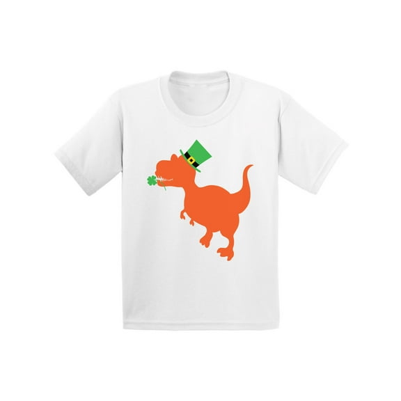 Awkward Styles Irish Dinosaur Toddler Shirt St. Patrick's Day Tshirt for Toddler Boys Girls St. Patrick's Outfit Irish Gifts for Kids Saint Patrick T Shirt Irish Kids Shirt Dinosaur Tshirt for Kids