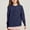 Navy, variant on Girls Knit Cardigan Sweater Coat Casual Round Neck Open Front Soft Lightweight Outerwear Jacket for Toddler Kids