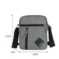 thumbnail image 4 of Mini Crossbody Bag for Men Waterproof Shoulder Bag Multi-Pockets Chest Sling Bag with Adjustable Strap, 4 of 5