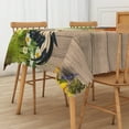 thumbnail image 2 of Lfeey Rooster Printed Waterproof Tablecloth, Rectangular Table Decoration, 60x102 inch, 2 of 5