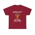 thumbnail image 2 of Tree Genealogy It's All Relative, Ancestry, Family History T-Shirt, 2 of 2