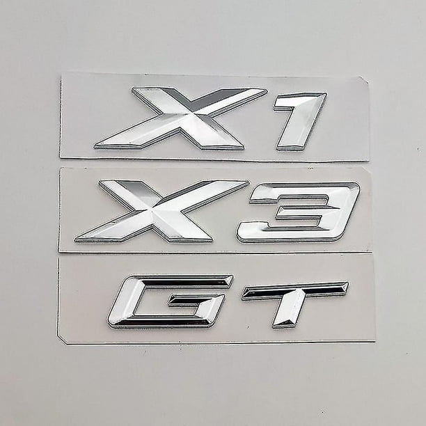 Yzw6688 Logo Autocollant De Coffre De Lettres De Voiture 3D