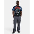 thumbnail image 2 of Marvel Dr. Doom Men's and Big Men's Front Back Graphic Oversized Tee with Short Sleeves, Sizes XS-3XL, 2 of 5