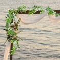thumbnail image 4 of OULII 2Ud Guirnalda Colgante De Flores Wisteria Verde Para Ambiente Festivo Y, 4 of 7