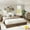 Brown, variant on Solid Wood Platform Bed Frame, Floor-Standing, No Headboard, No Box Spring Needed, Noise-Free, Easy Assembly, Minimalist Modern Design for Small Spaces, Full, Brown