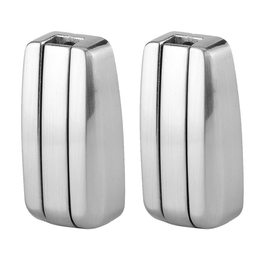Automobile Hook,2pcs Zinc Alloy Concealed Hook Clothes Hats Towel Holder Accessories for Automobiles RV Bright silver 