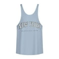thumbnail image 2 of Aayomet Débardeur Sans Manches pour Hommes Course Sport (Bleu, XXXXL), 2 of 4