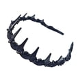 thumbnail image 3 of Diadema ligera clásica de los años 90, accesorio para el cabello, antideslizante y sin esfuerzo para regalos. Negro, 3 of 9