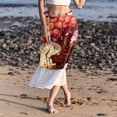 thumbnail image 6 of Coconut Tree Stylish Chiffon Summer Beach Dresses for Women, 6 of 6