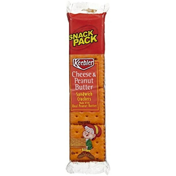 Keebler Cheese Peanut Butter Crackers (1.8Oz), 1 Fl Oz