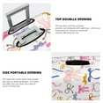 thumbnail image 3 of Yiaed bow ribbons Print Travel Luggage Cover Suitcase Protector Covers Elastic Luggage Anti-scratch(No luggage included）-Medium, 3 of 7