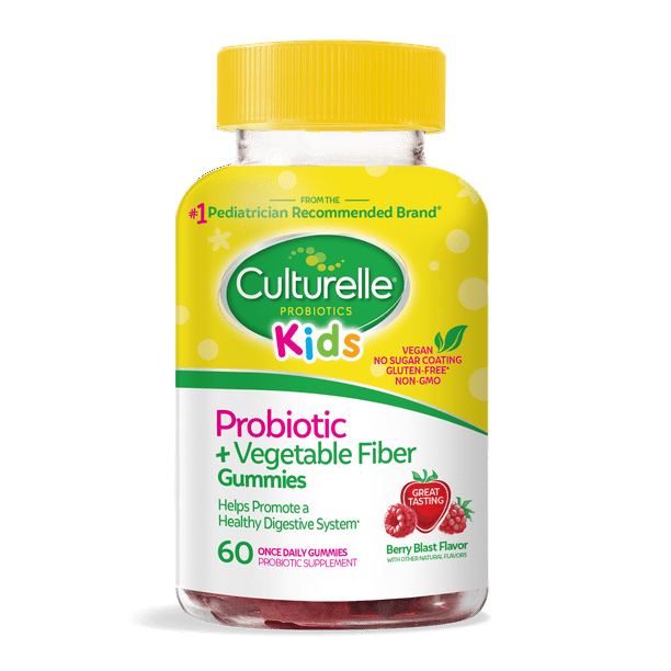 Culturelle Kids Probiotic + Fiber Gummies 60ct