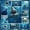 Deep Blue Gray White, variant on Erosebridal Cute Shark Twin Quilt Set, Sea Wildlife Twin Coverlet Set, Reversible 2-Piece, 1 Bedspread and 1 Pillowcase