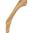 thumbnail image 3 of 6"W x 22"D x 34"H Legacy Rough Sawn Knee Brace, Western Red Cedar, 3 of 4
