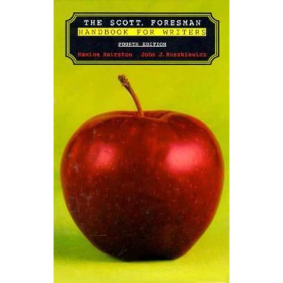 Pre-Owned The Scott, Foresman Handbook for Writers (Hardcover) 0673997286 9780673997289