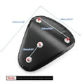 thumbnail image 2 of 12" Motorcycle Leather Solo Driver Seat for Chopper Bobber Custom Honda Suzuki GN Kawasaki Yamaha, 2 of 6