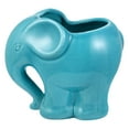 thumbnail image 4 of Worgeous Ceramic Flower Pot Ceramic Small Pot For Plants Creative Cartoon Elephant Succulent Pot Blue Plant Pot Animal Vase Elephant Plant Container, 4 of 8