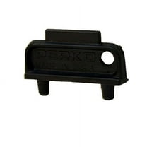 Perko Boat  Deck Fill Key | 1 3/4 X 1 1/8 Marine Black Plastic