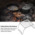 thumbnail image 2 of Parrilla De Barbacoa Antioxidante Duradera, Parrilla De Carbón, Para Barbacoa Al Aire Libre, Picnic, Viajes, Camping, 2 of 8