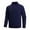 Navy, variant on Men's Cotton Knit Polo Sweater Fall Winter Casual Long Sleeve Heavyweight Collared Thermal Pullover Jumper Tops (XL, Navy)