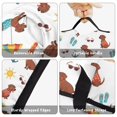 thumbnail image 6 of Labrador Retriever and Beach Teens Toddler Nap Mat with Pillow, Sleeping Mat Bag for Preschool Daycare 50"x20", 6 of 6
