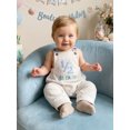 thumbnail image 6 of RUINIXCW Baby Half Birthday Jumpsuit Embroidered Square Neck Sleeveless Romper, 6 of 8