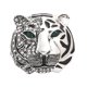 thumbnail image 1 of Tigre en forma de broche Rhinestone con incrustaciones con incrustaciones Brooch Moda de moda accesorio, 1 of 5