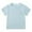 Light Blue, variant on lnmuld Cute Tops Cool Comfort Summer Short Sleeve Tee Shirts for Toddler Boys and Girls with Prints Size:18-24 Months