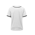 thumbnail image 5 of OVAFBAU Boys Athletic T Shirts Mesh Quickly Dry Short Sleeve Tee Active Tops Casual Sportswear Summer Solid Color Dry Mesh Casual Sports Short Sleeve Baseball Top, 5 of 8
