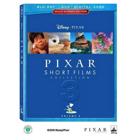 Pixar Short Films Collection: Volume 3 (DVD + DVD + Digital Copy), Walt Disney Video, Animation