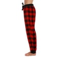 thumbnail image 2 of Velour Jogger PJ Pant (Buffalo Plaid, X-Small), 2 of 3