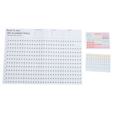 LEORX All Year Planner Calendar 2024 Wall Schedule Calendar for Home Office Use