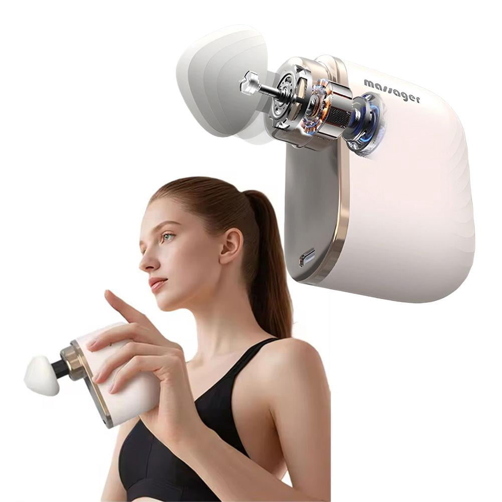 Mini Massage Gun, 650mAh Portable Handheld Percussion Massager with 60 Minute Battery Life, Deep Tissue Muscle Relaxation Device for Post Workout, Office and Travel