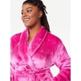 thumbnail image 2 of Joyspun Women's Plush Sleep Robe, Size S to 3X, 2 of 5