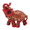 S, variant on Lucky Red Elephant Statue Wealth Figurine with Decorative Ceremonial Clothing Feng Shui Home Decor,S