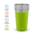 thumbnail image 2 of Vasos de Acero Inoxidable 470 ml (6 Piezas). Redlemon  Ecológico y Resistente. Ideal para Fiestas y Reuniones, 2 of 8