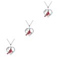 thumbnail image 1 of Qarigey Collar con colgante de corazón, cadena para el cuello, novia, hija, Gargantilla romántica, joyería, accesorios de adorno de Navidad para boda Type2 NO2 Qarigey CBP189580, 1 of 1