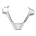 thumbnail image 3 of Protector segmentado para volante de coche, resistente al desgaste, accesorios interiores Plata, 3 of 9